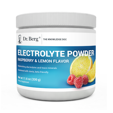 Electrolyte Powder Raspberry & Lemon Flavor